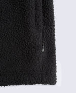 Ted Mens Borg Half Zip Fleece - Black