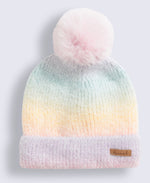 Animal Kids Rainbow Lined Hat Snood Glove Set - Pink