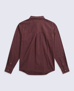 Hove Mens Shirt - Burgundy