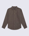 Hove Mens Shirt - Dark Beige