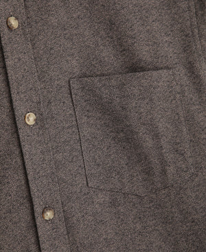 Hove Mens Shirt - Dark Beige