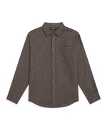 Hove Mens Shirt - Dark Beige