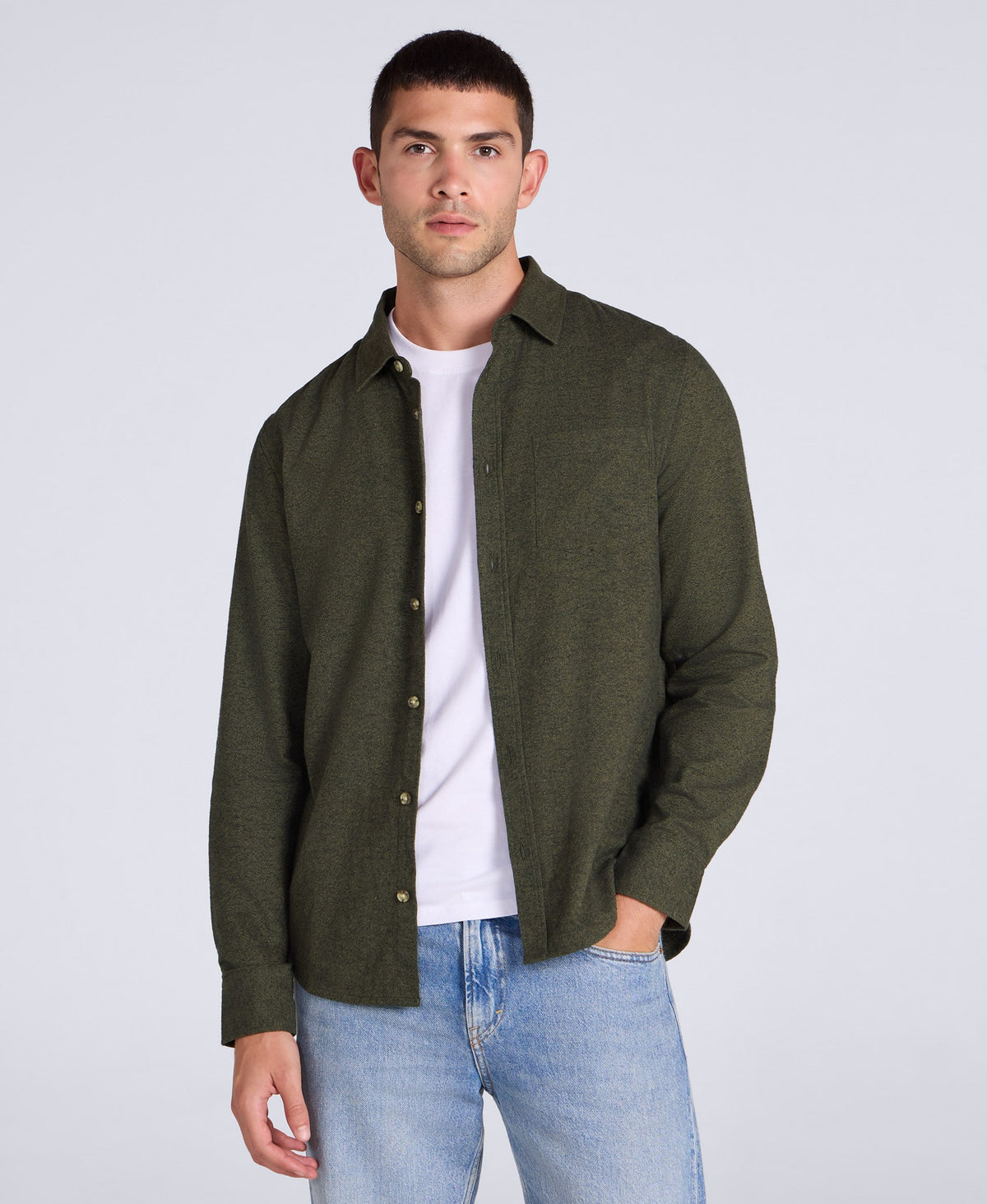 Hove Mens Shirt - Green