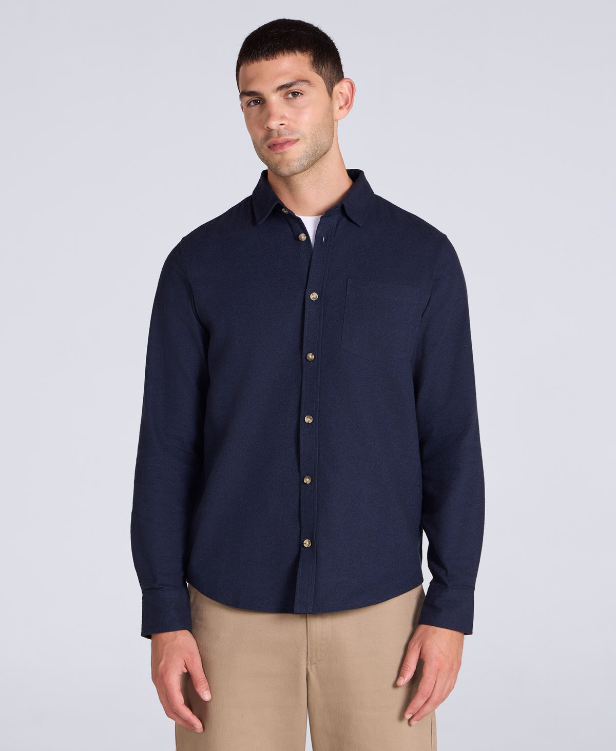 Hove Mens Shirt - Navy