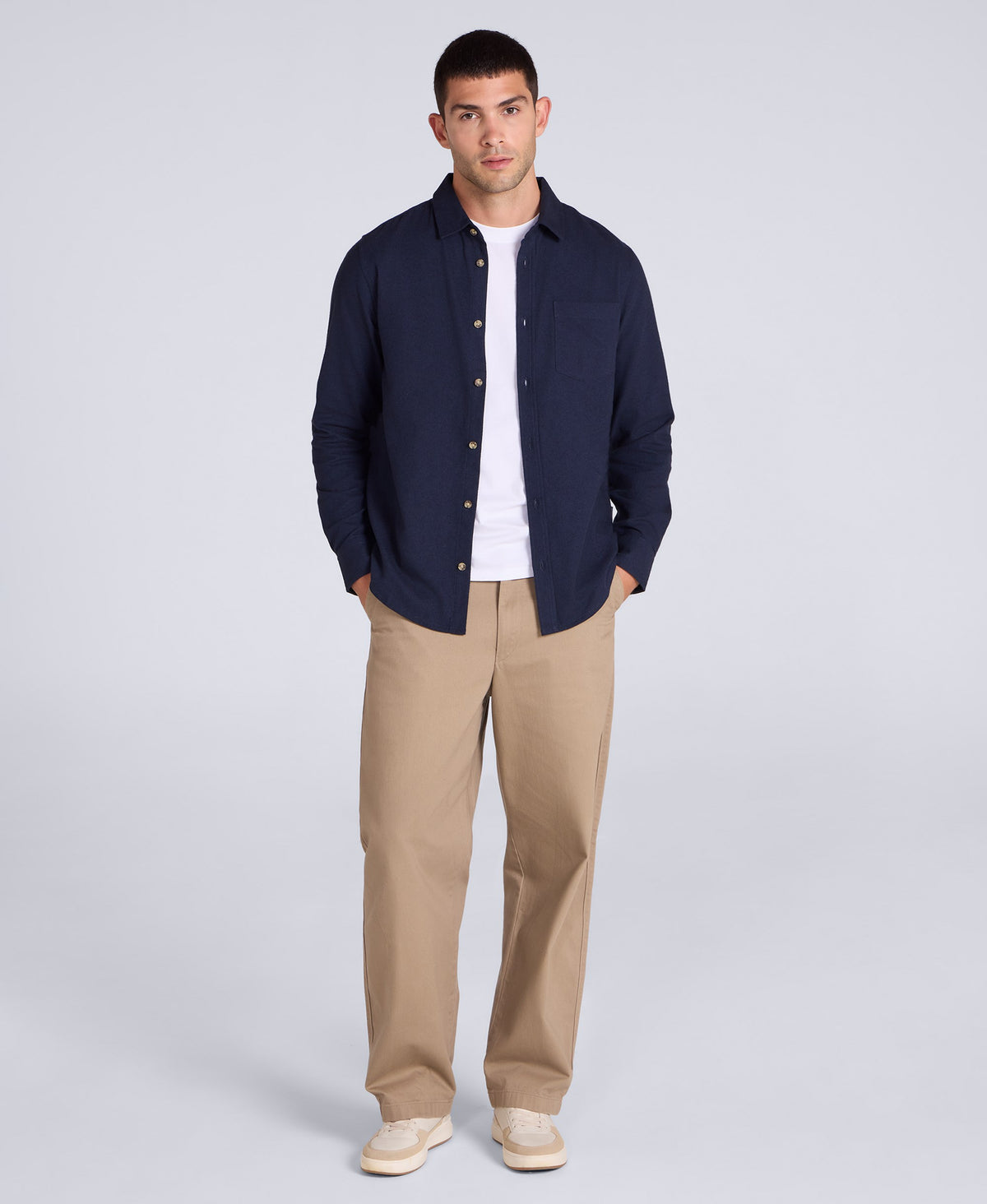 Hove Mens Shirt - Navy