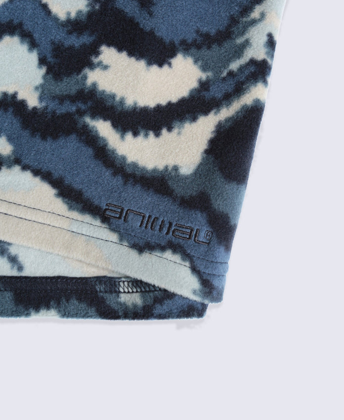 Printed Prague Men’s Fleece - Dark Blue
