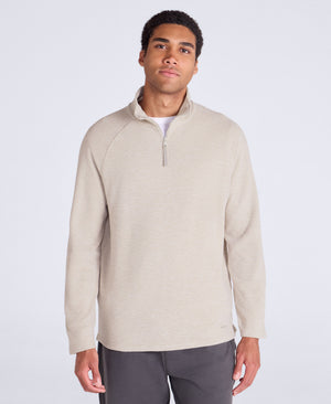 Riga Mens Melange Fleece - Light Brown