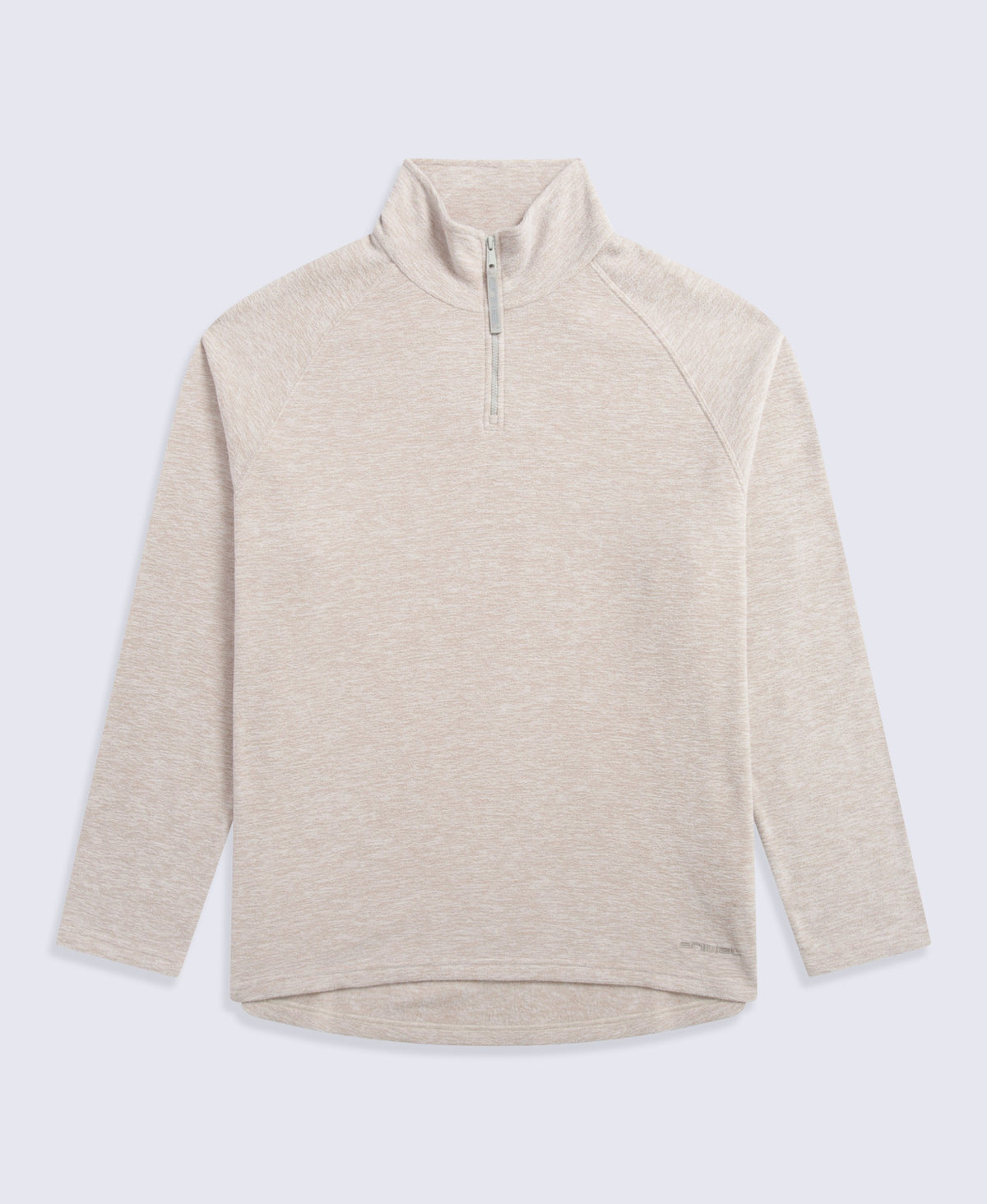 Riga Mens Melange Fleece - Light Brown