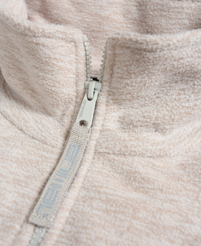 Riga Mens Melange Fleece - Light Brown