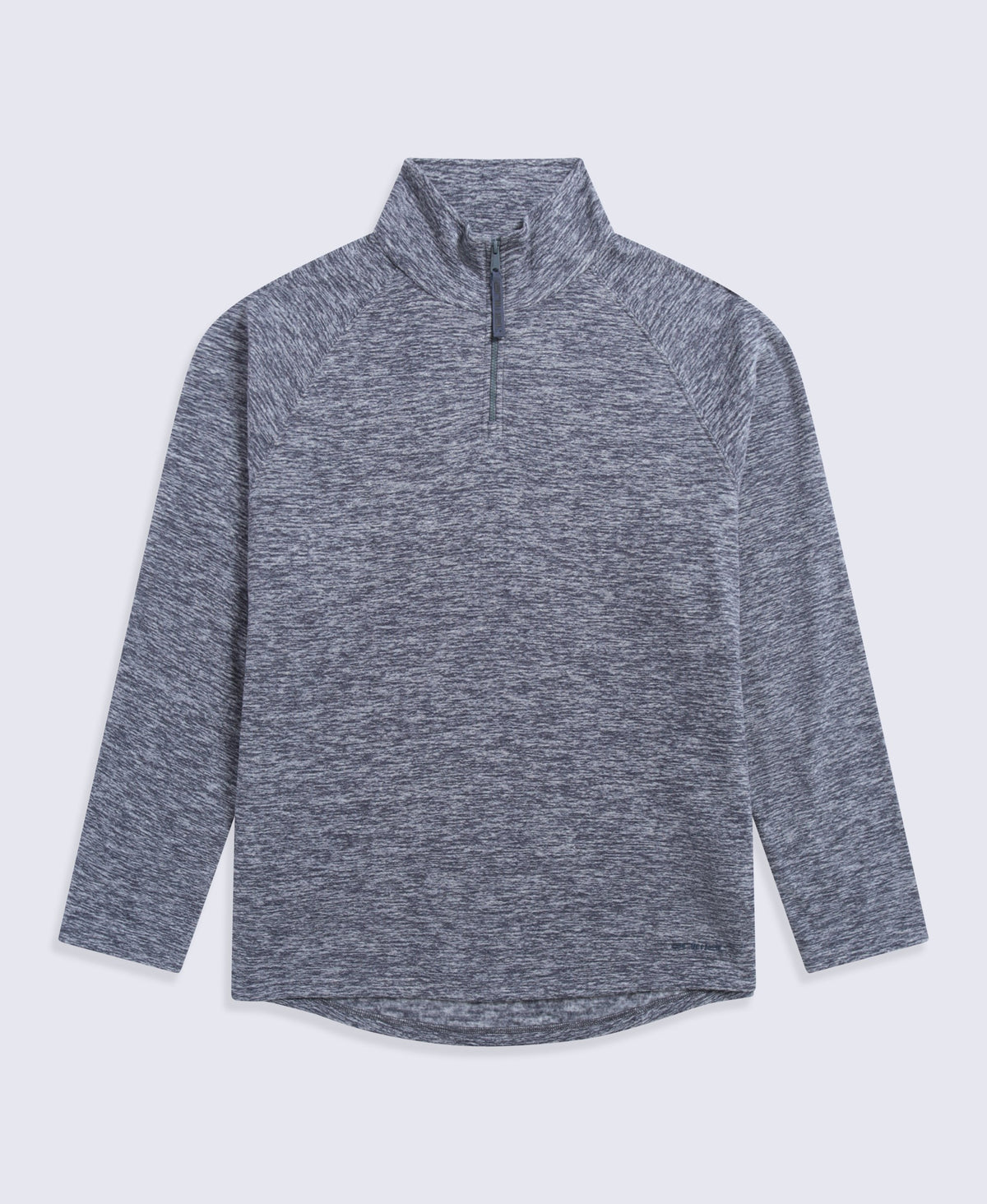 Riga Mens Melange Fleece - Navy