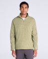 Riga Mens Melange Fleece - Pale Green