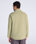 Riga Mens Melange Fleece - Pale Green