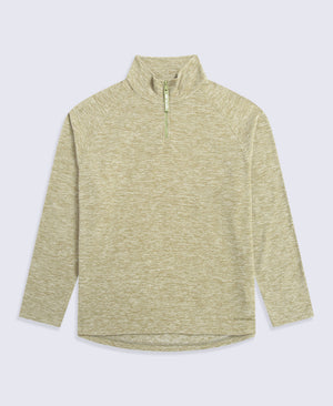 Riga Mens Melange Fleece - Pale Green