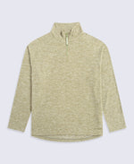 Riga Mens Melange Fleece - Pale Green