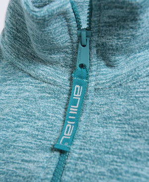 Riga Womens Melange Fleece - Dark Blue