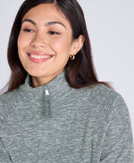 Riga Womens Melange Fleece - Dark Grey