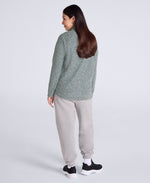 Riga Womens Melange Fleece - Dark Grey