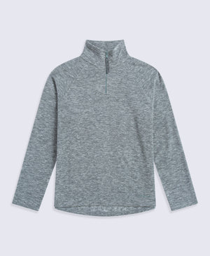 Riga Womens Melange Fleece - Dark Grey