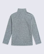 Riga Womens Melange Fleece - Dark Grey