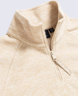 Riga Womens Melange Fleece - Light Beige