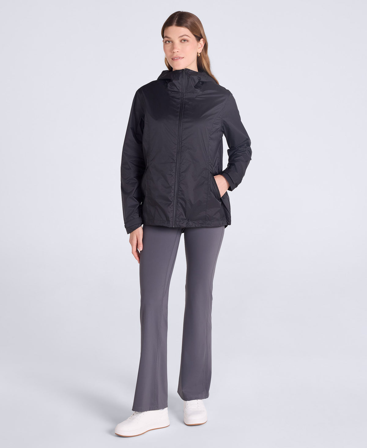 Swerve Womens Lightweight Waterproof Jacket - Black
