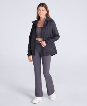 Swerve Womens Lightweight Waterproof Jacket - Black