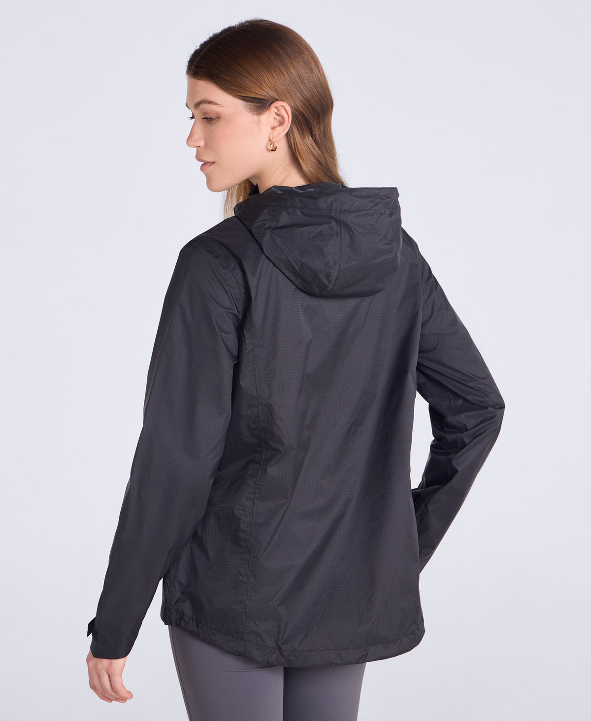Swerve Womens Lightweight Waterproof Jacket - Black