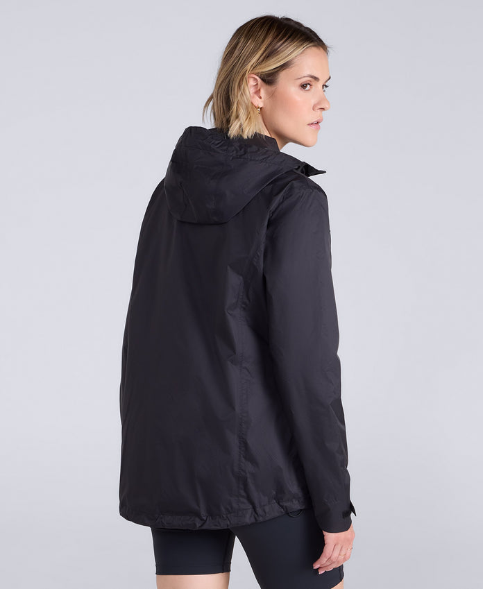 Swerve Womens Lightweight Waterproof Jacket - Black
