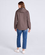 Swerve Womens Lightweight Waterproof Jacket - Brown