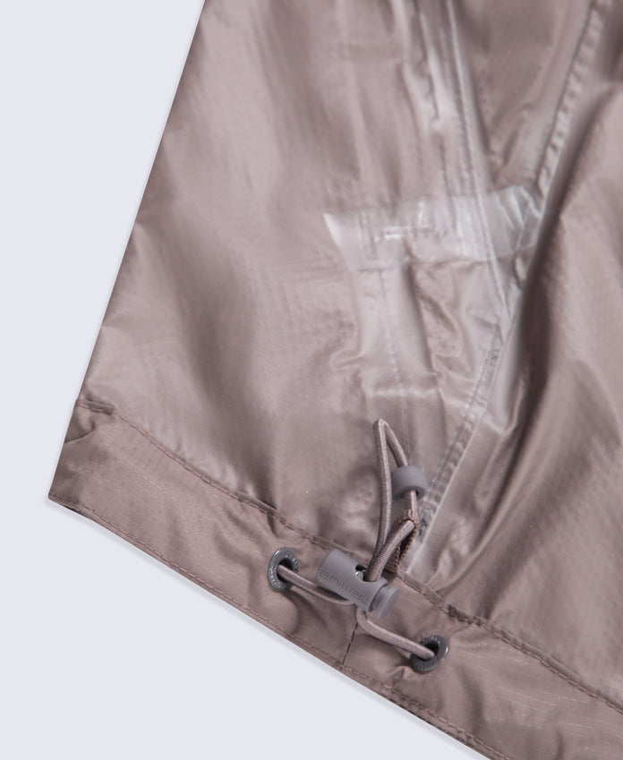 Swerve Womens Lightweight Waterproof Jacket - Brown