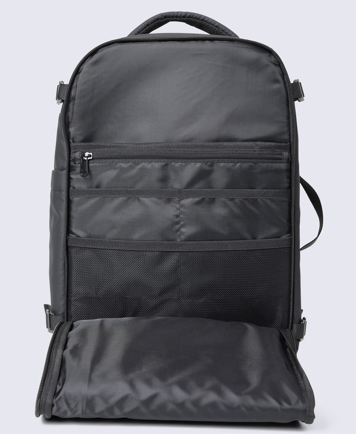 Nova Modular Travel Rucksack 35–45L - Black