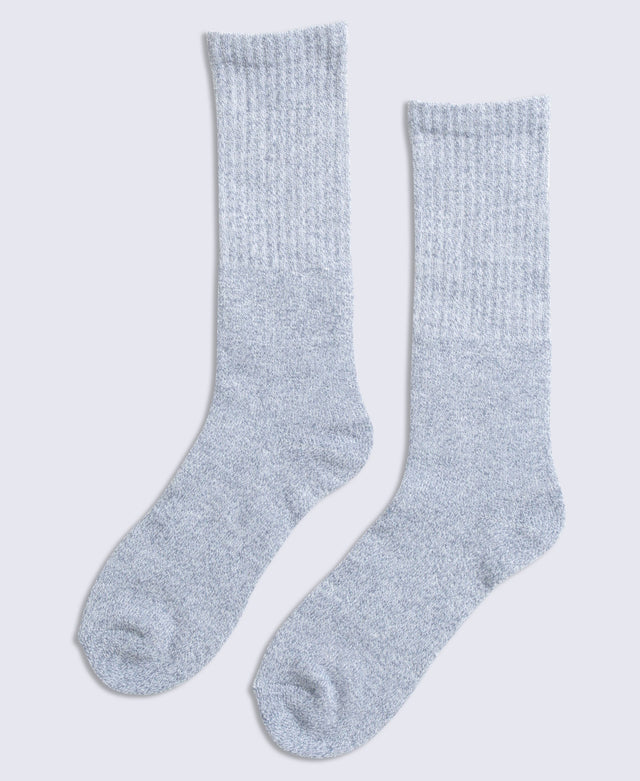 Rory Mens Outdoor Mid-Calf Socks 3 Pack - Blue