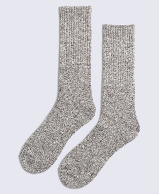 Rory Mens Outdoor Mid-Calf Socks 3 Pack - Light Brown