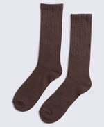 Rory Mens Outdoor Mid-Calf Socks 3 Pack - Light Brown