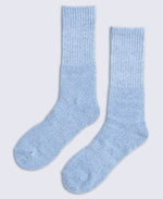 Rory Women's Outdoor Mid Calf Socks 3 Pack - Light Blue