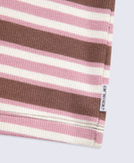 Evo Stripe Rib Womens Crew Long Sleeve Top - Mixed