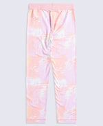 Piste Kids Printed Techtherm Baselayer Pant - Pink