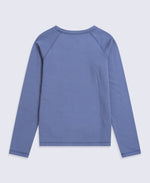 Blaze Kids TechTherm Long Sleeve Top - Dark Blue