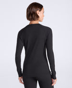 Rapid Womens TechTherm Base Layer Long Sleeve Top - Black