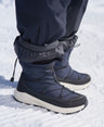 Chicago Womens Thermal Fleece Lined Snow Boots - Black