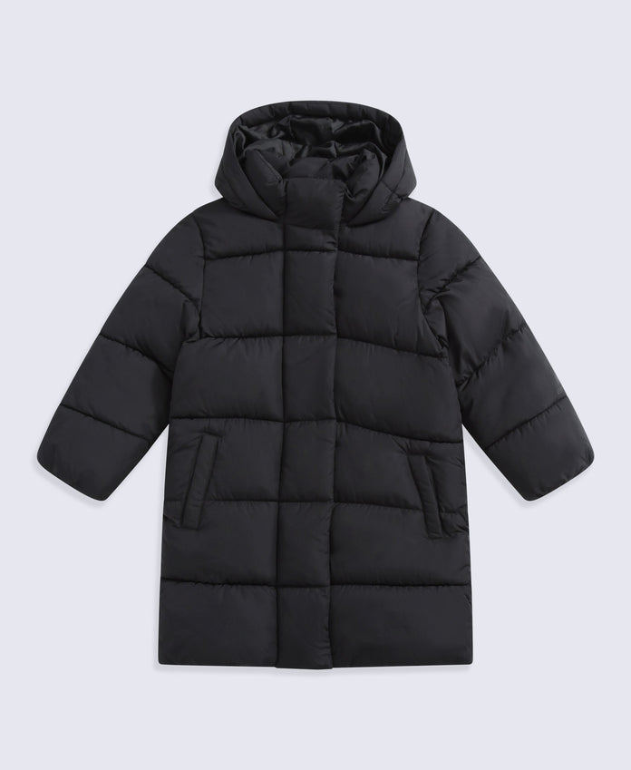 Juniper Kids Waterproof Padded Jacket - Black