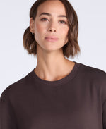 Womens Super Soft Jess Sweater - Dark Brown