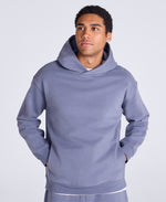 Weekender Mens Heavyweight Overhead Hoodie - Blue