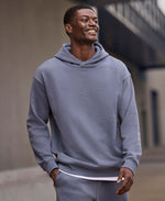 Weekender Mens Heavyweight Overhead Hoodie - Blue