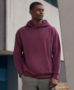 Weekender Mens Heavyweight Overhead Hoodie - Burgundy