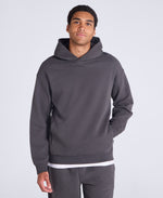 Weekender Mens Heavyweight Overhead Hoodie - Charcoal