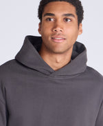 Weekender Mens Heavyweight Overhead Hoodie - Charcoal