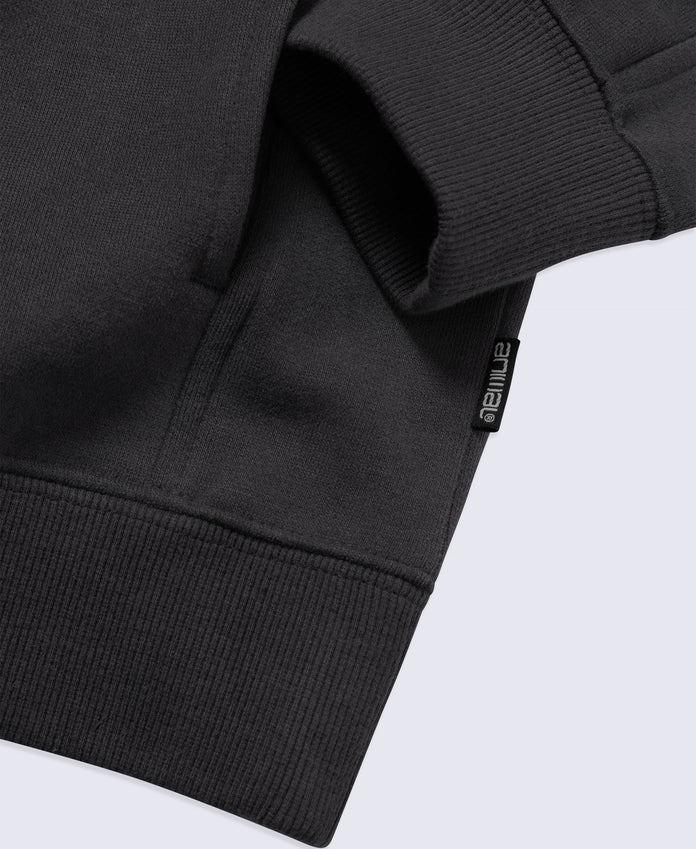Weekender Mens Heavyweight Overhead Hoodie - Charcoal