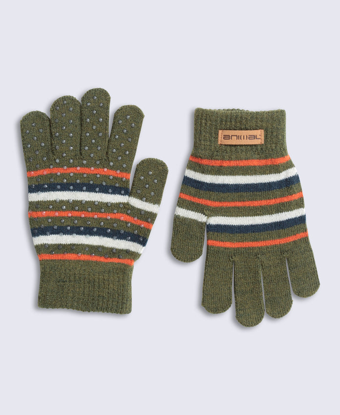 Magic Grippi Kids Gloves - Khaki