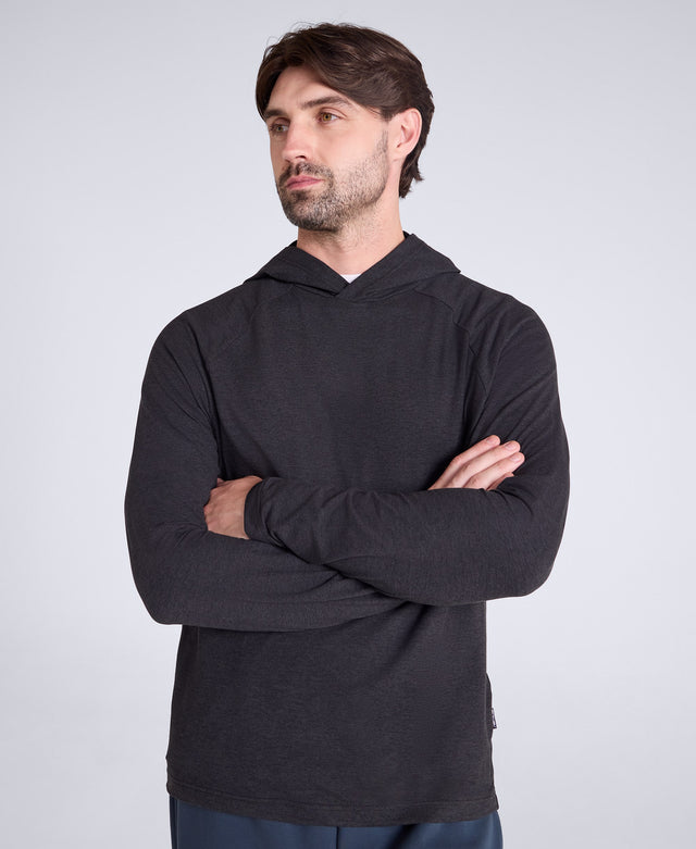 Strive Mens Active Hoodie - Charcoal